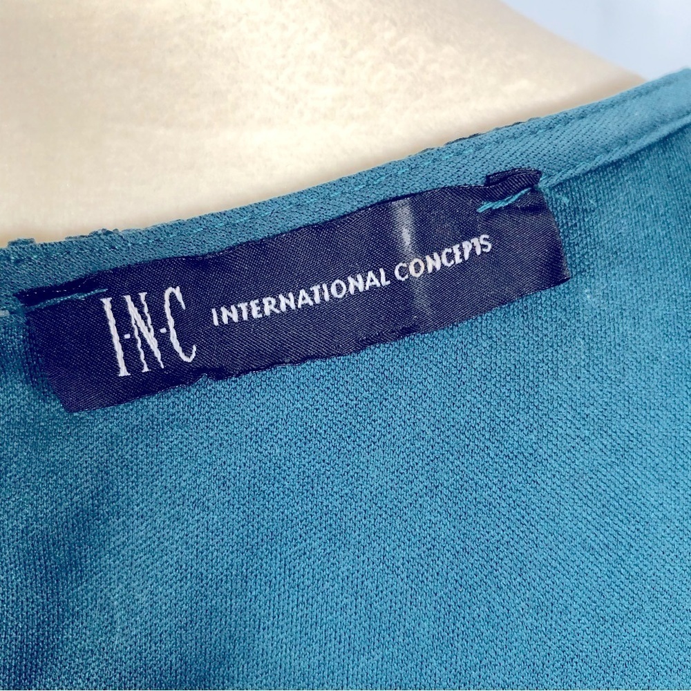 I.N.C. INTERNATIONAL CONCEPTS (PM) Lacey cap sleeve blouse - Picture 8 of 8